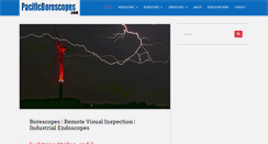 Desktop Screenshot of pacificborescopes.com
